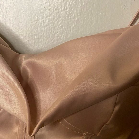 Blush Pink Corset Style Top - Picture 3 of 6